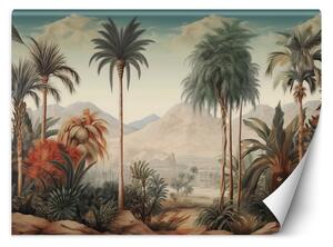 Fototapeta Tropická země s palmami Materiál: Vliesová, Rozměry: 200 x 140 cm