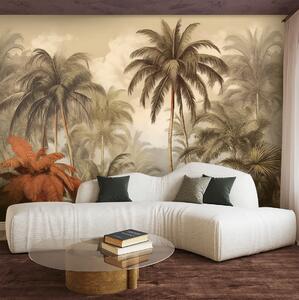 Fototapeta Tropické palmy v džungli Materiál: Vliesová, Rozměry: 200 x 140 cm