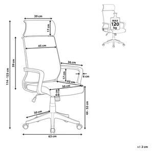 Kancelářská židle Leaza (modrá. 1080833