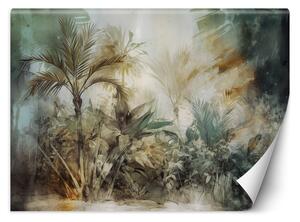 Fototapeta Rostliny v deštném pralese Materiál: Vliesová, Rozměry: 200 x 140 cm