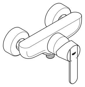 GROHE 32888000 - Sprchová baterie GET DN 15 lesklý chrom