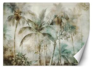 Fototapeta Vintage tropické palmy Materiál: Vliesová, Rozměry: 200 x 140 cm