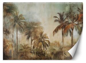 Fototapeta Retro tropická džungle Materiál: Vliesová, Rozměry: 200 x 140 cm