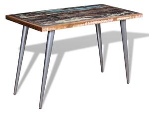 VidaXL Jídelní stůl masivní recyklované dřevo 120 x 60 x 76 cm