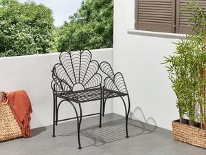 Zahradní židle Ligza (černá). 1080933