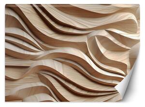 Fototapeta Abstraktní dřevěné vlny Materiál: Vliesová, Rozměry: 200 x 140 cm