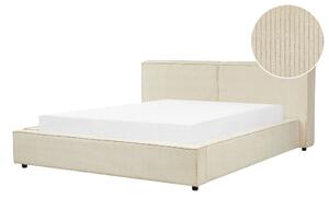 Manželská postel 160 cm Linza (béžová). 1080961