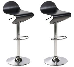 Set 2ks barových židlí Livza (černá). 1080971
