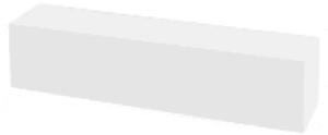 Postel do ložnice 160x200 cm Gia Barva: Krémová - Arizona ICE 19272 / stříbrné 15 cm nožičky / kovový rošt / výška čela 124 cm