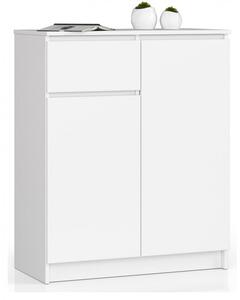 Komoda K80 2D1SZ bílá
