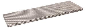 Sedák na lavici hladký Hnědá 34/608 - 40x120 cm