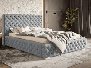 Moderní čalouněná postel 200x200 cm Irina Barva: Vlastní výběr - Cena na dotaz