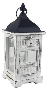 Dřevěná lucerna D6488/A malá 36 cm