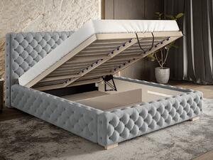 Moderní čalouněná postel 200x200 cm Irina Barva: Vlastní výběr - Cena na dotaz