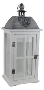 Dřevěná lucerna D6494/B - výška 52 cm
