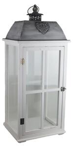 Dřevěná lucerna D6494/C vysoká 73 cm
