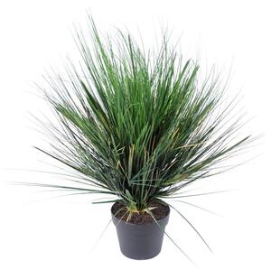 Umělá Cibulová tráva zelená v květináči, 70cm