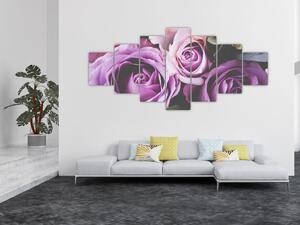 Obraz - Růžičky (210x100 cm)