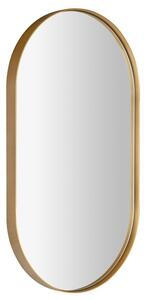 SAPHO - PUNO oválné zrcadlo v rámu 40x70cm, zlato mat ORT470