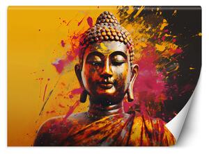 Fototapeta Budha na abstraktním pozadí Materiál: Vliesová, Rozměry: 200 x 140 cm