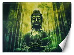 Fototapeta Budha v bambusovém lese Materiál: Vliesová, Rozměry: 200 x 140 cm