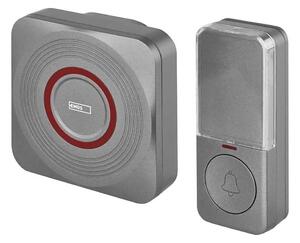 Bezdrátový zvonek do zásuvky GoSmart 230V + 1xCR2032 šedá Wi-Fi