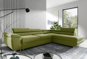 Rohová sedačka s úložným prostorem Ellen Barva: Zelená - Monolith 37