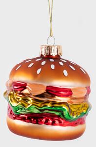 Vánoční ozdoba GLASSO burger 715082