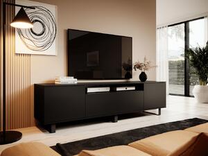 Velký televizní stolek Airi 200 cm Barva: Černá