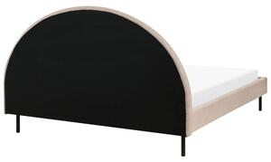 Manželská postel 160 cm Margit (béžová). 1081238