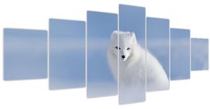 Obraz - Polární liška (210x100 cm)