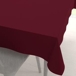 Biante Obdélníkový bavlněný saténový ubrus ST-004 Vínový 50x100 cm