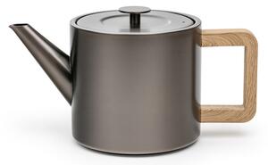 Bredemeijer Dvoustěnná konvička na čaj Duet Narvik 1,1L Metallic Grey