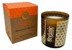 ARÔME Vonná svíčka Organic Goodness 200 g Mandarinka a bobkový list