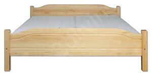 Drewmax Dřevěná postel 120x200 LK101 olše