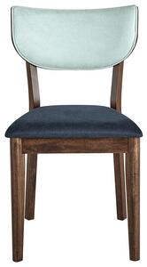 Set 2 ks jídelních židlí Mokza (tmavé dřevo). 1081488