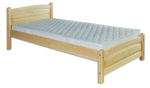 Drewmax Dřevěná postel 100x200 LK125 dub