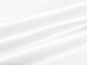 Biante Saténový obdélníkový ubrus polyesterový Satén LUX-L040 Bílý 50x100 cm