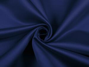 Biante Saténový kulatý ubrus polyesterový Satén LUX-L039 Námořnická modrá Ø 100 cm
