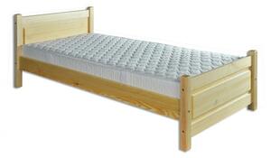 Drewmax Dřevěná postel 90x200 LK129 olše
