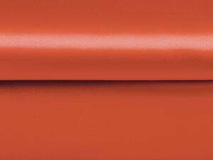 Látka polyesterový satén LUX-L045 Cihlově červená - šířka 150 cm