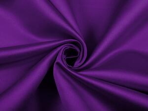Látka polyesterový satén LUX-L044 Zářivě fialová - šířka 150 cm
