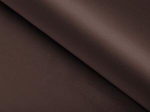 Biante Saténový oválný ubrus polyesterový Satén LUX-L042 Čokoládově hnědý 60x100 cm