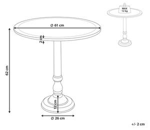 Konferenční stolek Napza (šedá). 1081635