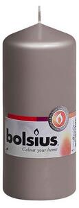 Bolsius Válec 60x150 šedá svíčka RAL