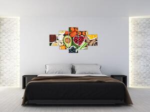 Obraz - Zdravé potraviny (125x70 cm)