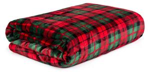 Deka TARTAN červená / zelená 937822