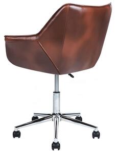 Kancelářská židle Newza (hnědá). 1081690