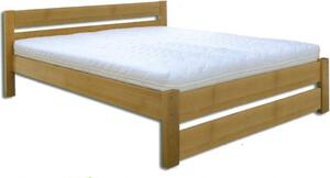 Drewmax Dřevěná postel 120x200 buk LK190 buk
