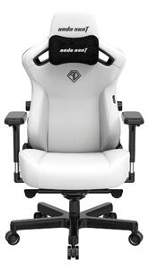 Herní židle Anda Seat Kaiser 3 XL Bílá PVC kůže - White